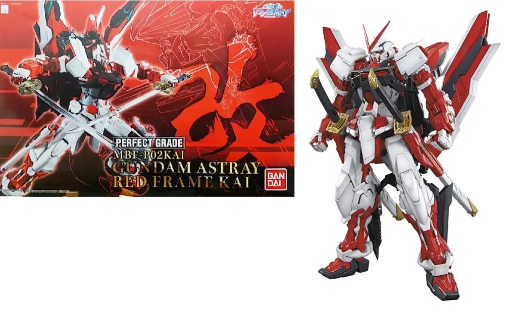 GUNDAM - PG 1/60 Gundam Astray Red Frame Kai - Model Kit - 30cm
